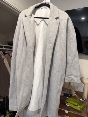 Zara Light Gray Trench Coat